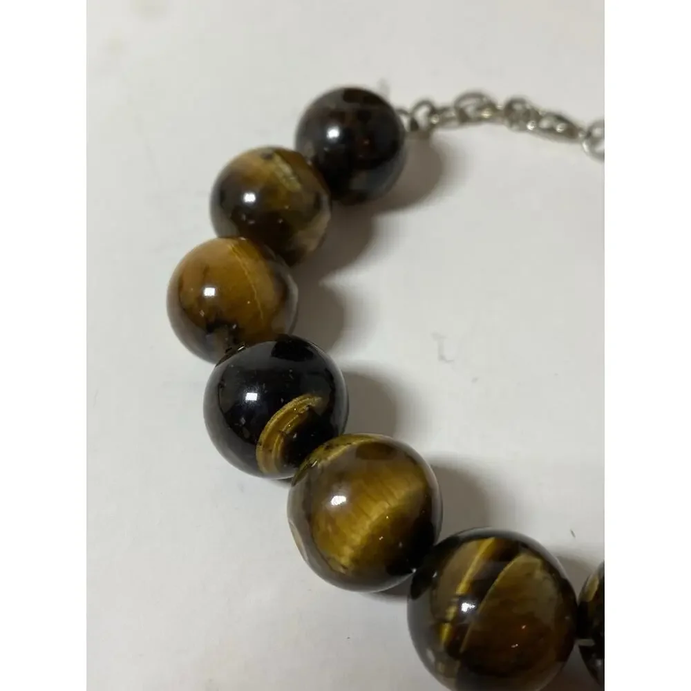 Tiger’s Eye Stone Beaded Bracelet